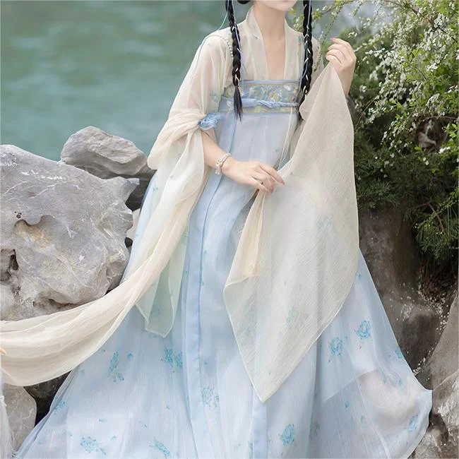 YEAR-End Sale Sweet Tang-style chest-length Hanfu YV47333