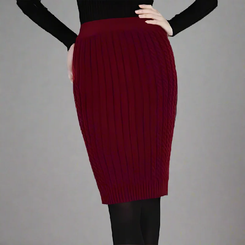 Today’s Deal Boho Cable Knit Skirt