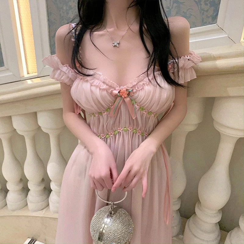 Special Price Pink Fairy Long Dress YV47304