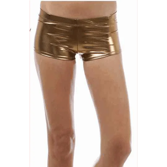Buy More, Save More Lame Metallic Boy Shorts