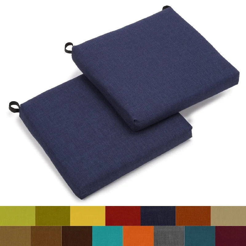 20-inch by 19-inch Outdoor Chair Cushions (Set of 2) - 20 x 19