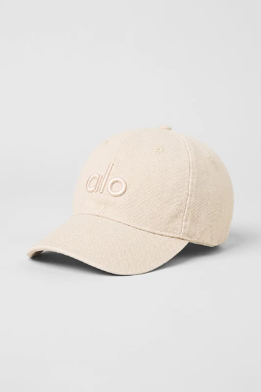 Deal Dash New arrivalsWashed Off-Duty Cap - Sand Dollar