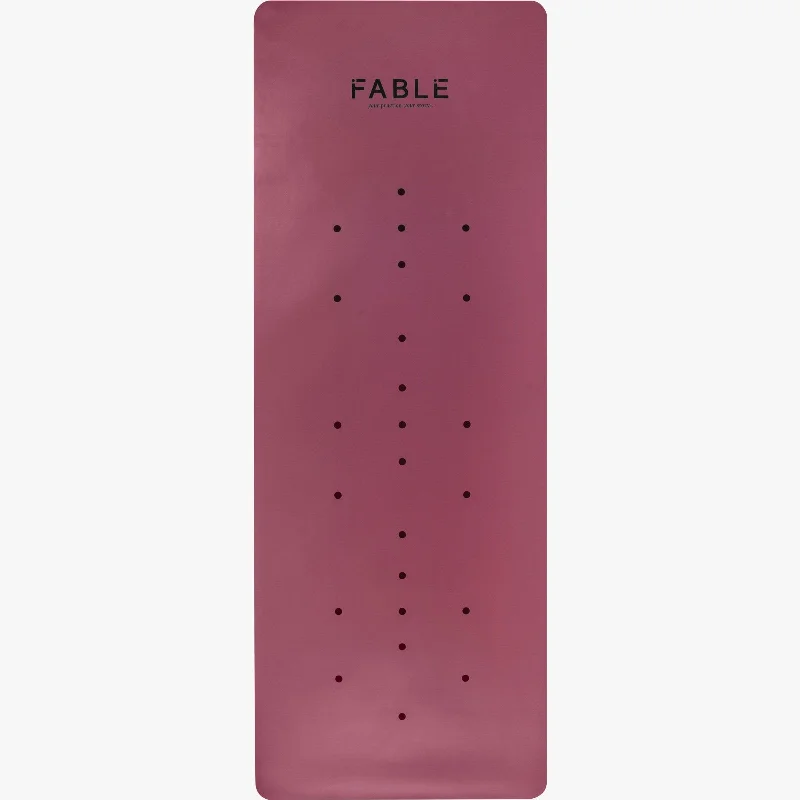 FABLE 4MM PRO GRIP STUDIO YOGA MAT - BERRY