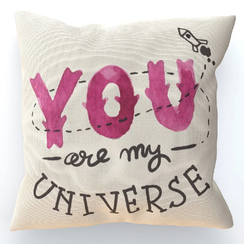 Cushion - You are my universe - Cream