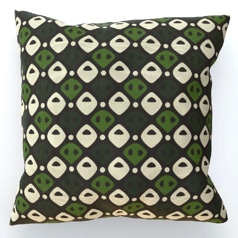 Cushion - Abstract Green