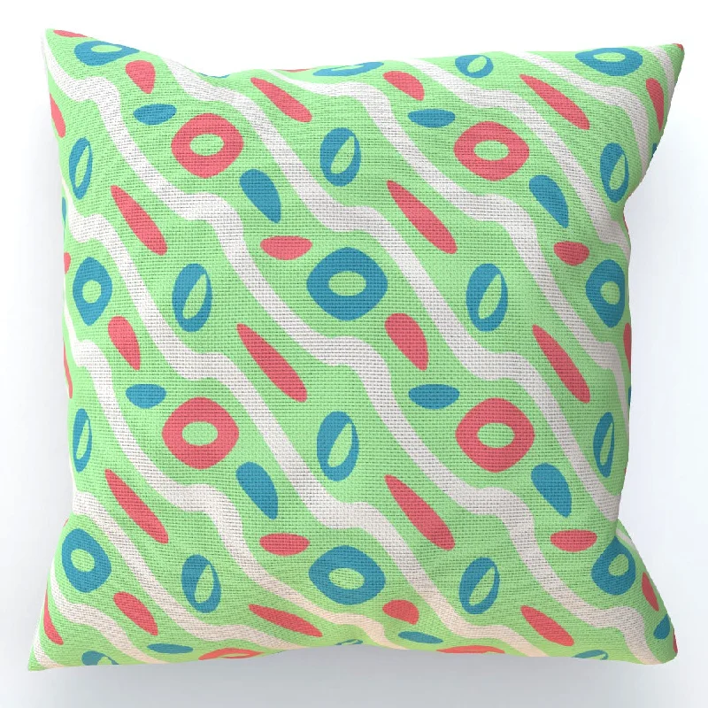 Cushion - Pattern Green