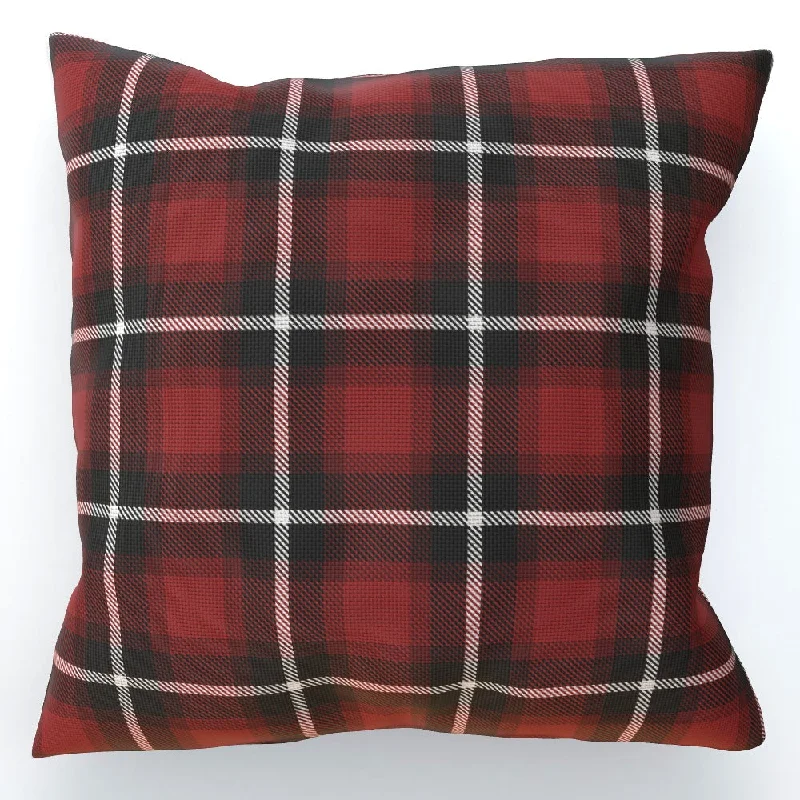 Cushion - Textured Fabric Red