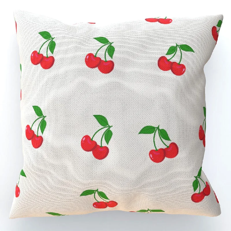 Cushion - White Cherries