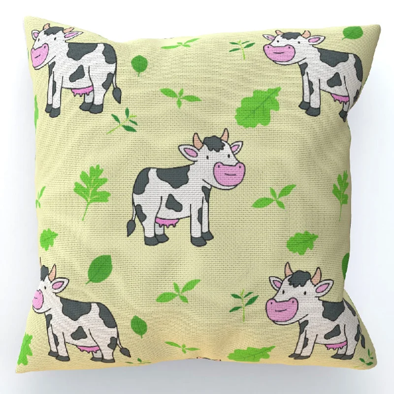 Cushion - Yellow Cows