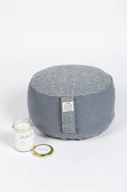 Instant Savings Limited time offer clothingHarris Tweed Spelt Meditation Cushion with Scottish Coast Candle