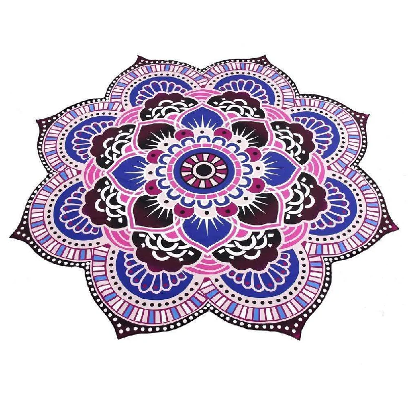 Mandala Towel Yoga Mat Bohemian Beach Pool Home Table Cloth Yoga Mat