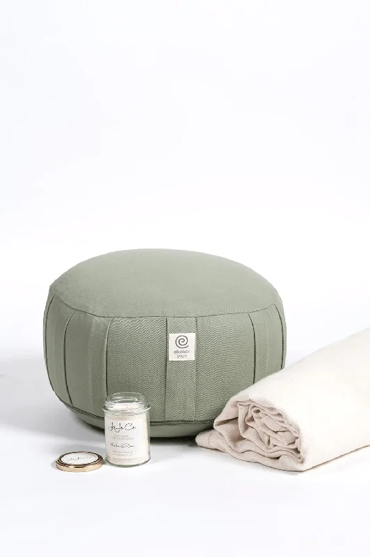 Blowout Sale Big salesMeditation Bundle - Cushion + Yoga Blanket + Soy Candle