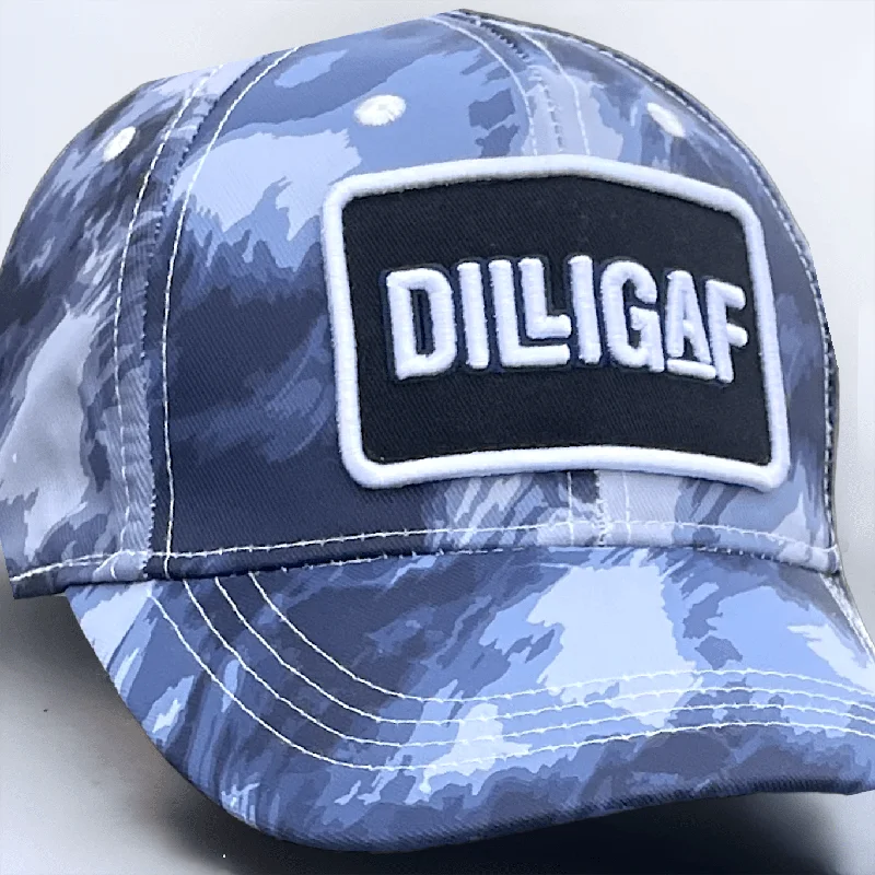 Navy Tye Die Baseball Dilligaf Cap