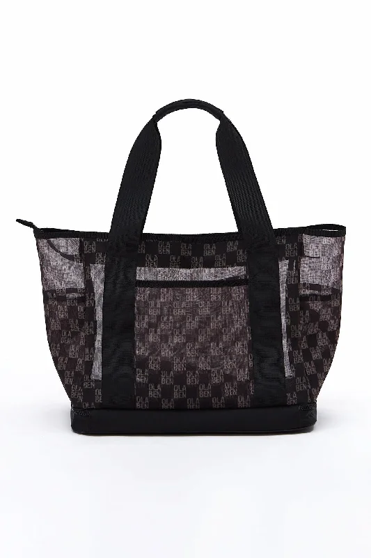 Savings Galore Special offersMonogram Sheer Tote Bag - Monogram Brown
