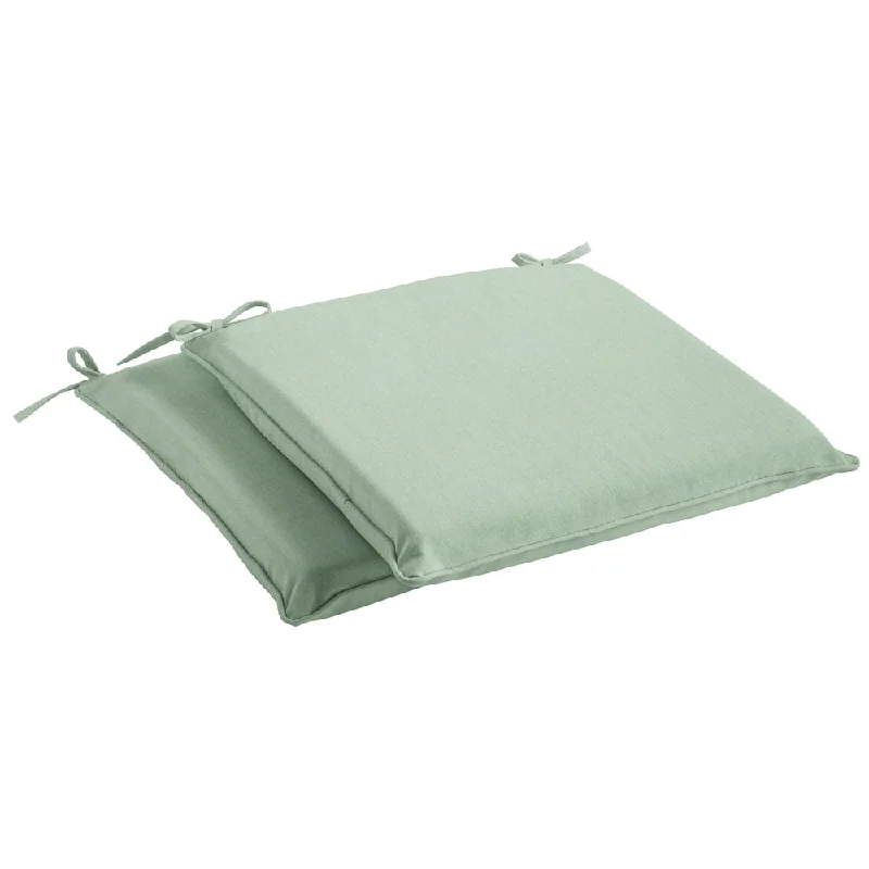 Sorra Home Sunbrella Canvas Spa Indoor/ Outdoor Cushion, Set of 2