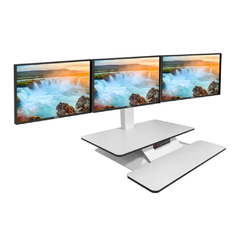 Grand Opening Sale SaleStandesk Memory Triple Electric Sit Stand Workstation