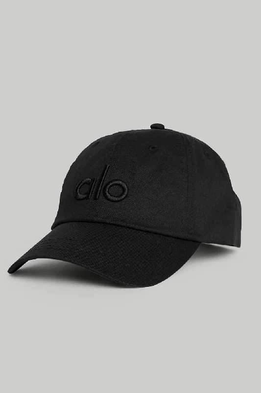YEAR-End Sale FashionableOff-Duty Cap - Black/Black