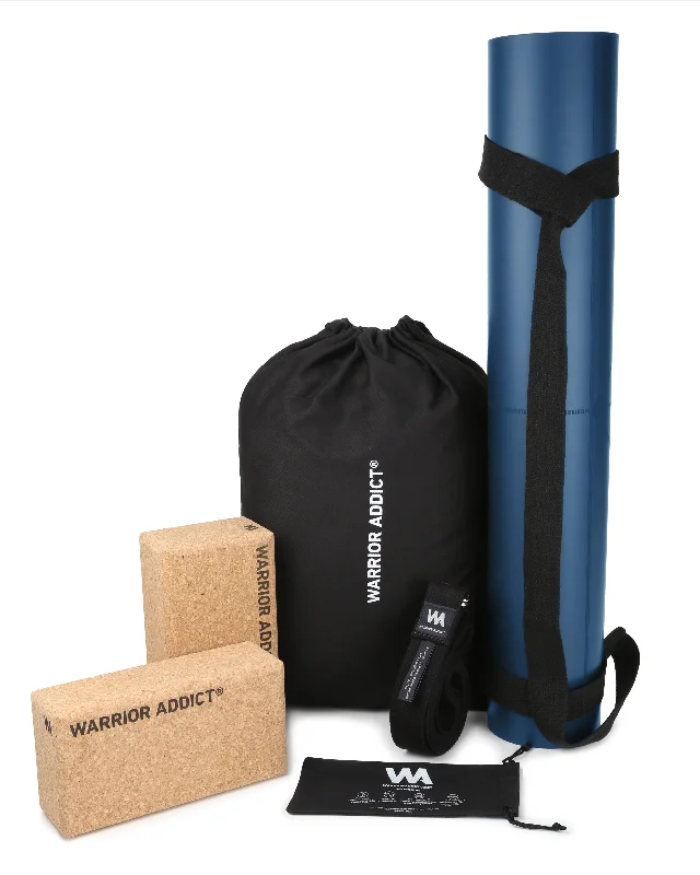 Warrior Yoga Gift Set Blue