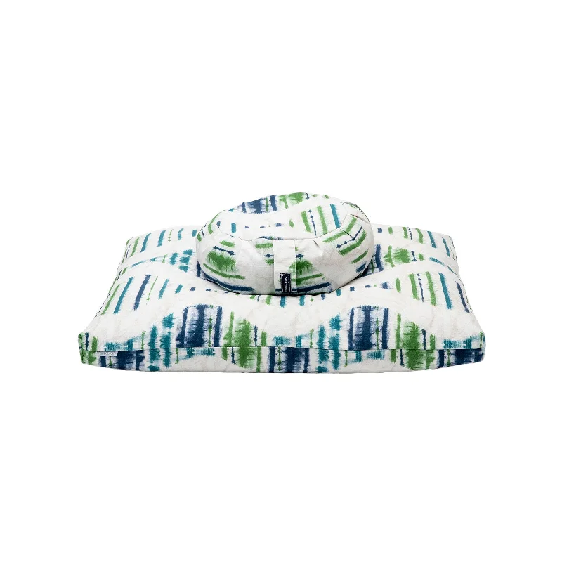 Special Discount Unbeatable pricesWatercolor Stripe Zafu Zabuton Set
