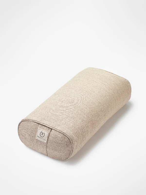 YEAR-End Clearance Big discountsYogamatters Hemp Small Rectangular Buckwheat Bolster - Natural